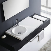 resin built-in washbasin SAT&Eacute;LITE The Bath Collection