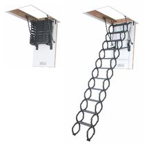 retractable aluminium attic ladder LST FAKRO