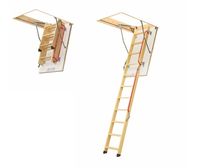 retractable folding attic ladder LWL LUX FAKRO