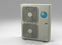 reversible air/water air source heat pump OPHELY-S: DUAL OUTDOOR UNIT Airpac International