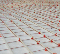reversible underfloor heating (with acoustical insulation) EURORETE Eurotherm AG