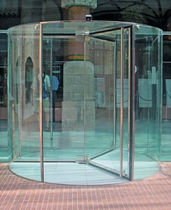 revolving automatic door for commercial buildings RS-KRYSTAL GRUPSA