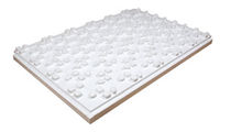 rigid expanded polystyrene insulation panel for underfloor heating  Roth France