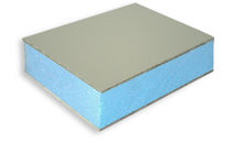 rigid extruded polystyrene insulation panel ALU-STY Cel Components s.r.l.