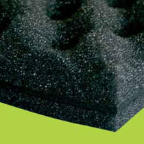 rigid foam acoustic insulation panel with lead plate AKUSTIK GUM FOAM N.D.A. NUOVE DIMENSIONI AMBIENTALI