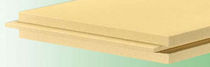 rigid natural insulated roof panel in wood fiberboard SPANOTECH TOP DEKAPLY NV