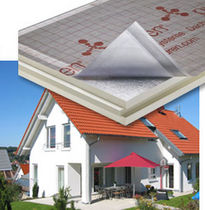 rigid polyurethane foam insulation panel for roof with aluminium finish PUREN PROTECT puren gmbh 