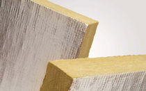 rigid rock wool insulation panel with aluminium facing (thermal and acoustic) PYRODUCT SLAB KNAUF Insulation