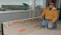 rigid slag-based wool insulation panel THERMAFI BER&reg; IMPASSE&reg; HANGERS Thermafiber, Inc
