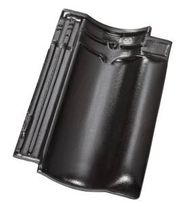 roman interlocking clay roof tile ANTHRACITE KORAMIC