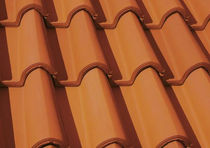 roman interlocking clay roof tile M&Ouml;NCHPFANNE ERLUS