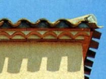 roof cornice (genoese) TRADITIONNELLE IMERYS Structure