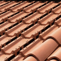 roof tile for photovoltaique module BASIC: TERRACOTTA TECH TILE