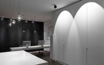 round ceiling mounted halogen spotlight (adjustable) ALTO&sup2; Occhio
