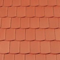 round-cut plain roof tile in clay PROFIL : EXTRUDED Creaton AG