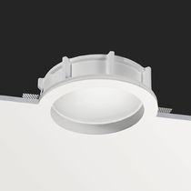 round fluorescent downlight (recessed, compact) ORIS IP44 BUZZI & BUZZI