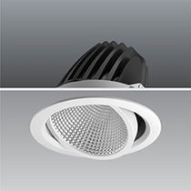 round recessed ceiling LED spotlight (adjustable) DOWN LIGHT SERIES purEco LED AG - LED Beleuchtungen