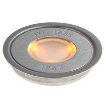 round recessed floor LED spotlight MULTI AMBER ROUND Eyeleds