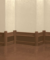 rubber baseboard (FloorScore&reg; certified, low VOC emissions) BASEMATES&reg; Roppe Corporation