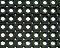 rubber entrance mat with dust control for commercial building STANDARD Geggus EMC