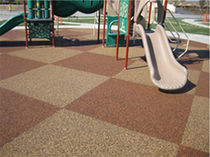 rubber flooring for playgrounds SPECTRAPOUR CALIFORNIA SpectraTurf