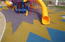 rubber flooring for playgrounds SPECTRAPOUR SpectraTurf
