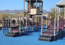 rubber flooring for playgrounds SPECTRAPOUR SUPREME SpectraTurf