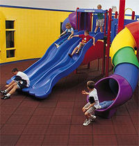 rubber flooring for playgrounds  POLIGOMMA SRL