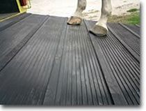 rubber flooring for stable TAILGATE Flexitec