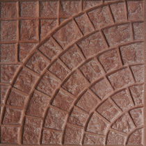 sandstone paving tile for exterior floors MONOGARDEN : PAVE FOGAZZA PAVIMENTI