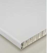 sandwich panel: HPL-aluminium honeycomb  MAPAC