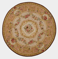 Savonnerie round rug NAMUR 32 TISCA ITALIA