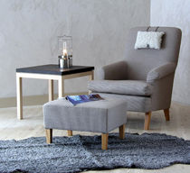 scandinavian design armchair with footstool FRIDHEM  G.A.D