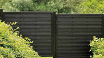 screening fence in certified wood (FSC-certified) BREHAT Silverwood