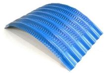 self-supporting curved profiled steel sheet INCO 44.6 CURVADO INCOPERFIL