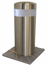semi-automatic retractable bollard CYLINDRE INOX AMCO