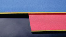 semi-rigid acoustic glass wool insulation panel (for walls) ACOUSTIC : FABRICTONE POLY GLASS FIBRE