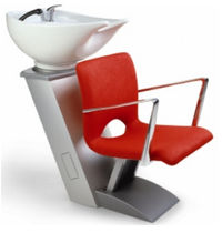 shampoo chair (wash unit) GAMMA STORE: L-TYPE RYA by Gamma Design Gamma & Bross