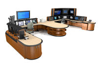 shared workstation for control room IDENTITY EVANS