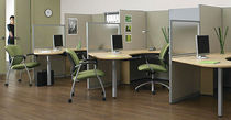 shared workstation for open plan office EO+ GLOBAL totaloffice