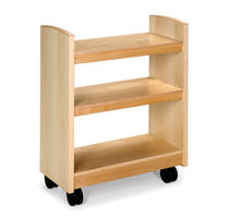 shelf with casters for libraries CROSSROADS KI