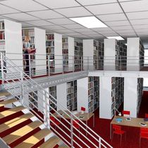 shelf for library BIBLIOTHEQUE Provost