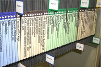shelving for suspended files OBLIQUE Bradford Systems