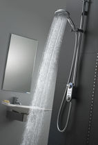shower set with digital mixer tap (wireless transmission) ILUX EXPOSED OVAL HEAD aqualisa