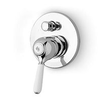 shower single lever mixer tap for concealed installation DELFIFLU - ZX7112 - R99653 ZUCCHETTI RUBINETTERIA