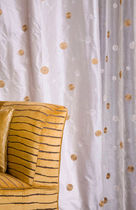 silk curtain fabric HOKKAIDO DUPION  COLONY