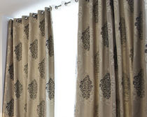 silk curtain fabric MIRAGE  CREATIONS METAPHORES
