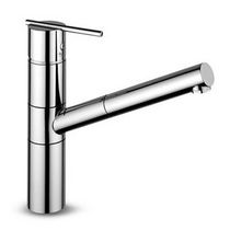 single handle mixer tap for kitchen with pull out spray SPIN - ZX3355 ZUCCHETTI RUBINETTERIA