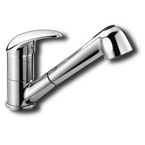 single handle mixer tap for kitchen with pull out spray 08018 OMBG