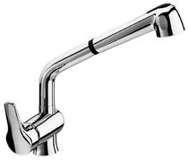 single handle mixer tap for kitchen with pull out spray DELTA MIX  0136 FARIS Rubinetterie